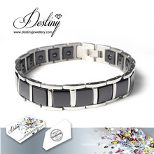 Destiny Jewellery Crystals From Swarovski Bracelet Black Ceramics Bracelet